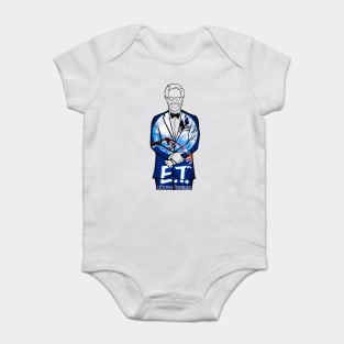 Steven Spielberg (E.T.) Portrait Baby Bodysuit